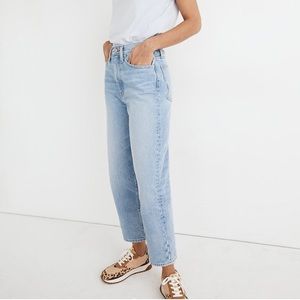 Madewell Balloon Jeans in Datewood Wash 24